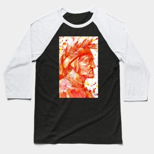 DANTE ALIGHIERI - after RAPHAEL - watercolor portrait Baseball T-Shirt